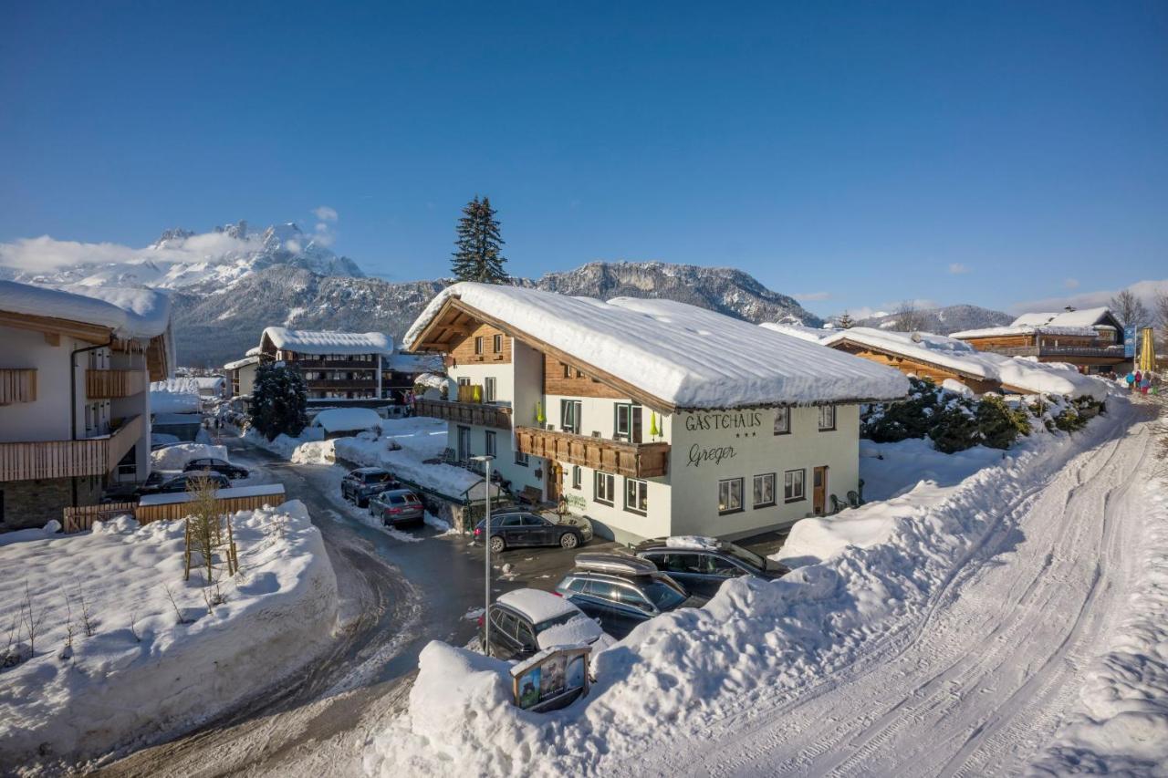 Gaestehaus Greger Bed and Breakfast Sankt Johann in Tirol Exterior foto